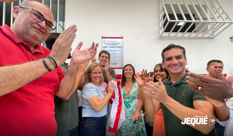Prefeitura de Jequié entrega Escola Municipal Aurino Nery completamente requalificada e ampliada